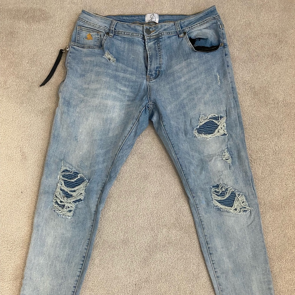 Kuwalla Tee Men’s Stretch Denim Skinny W34” L32”